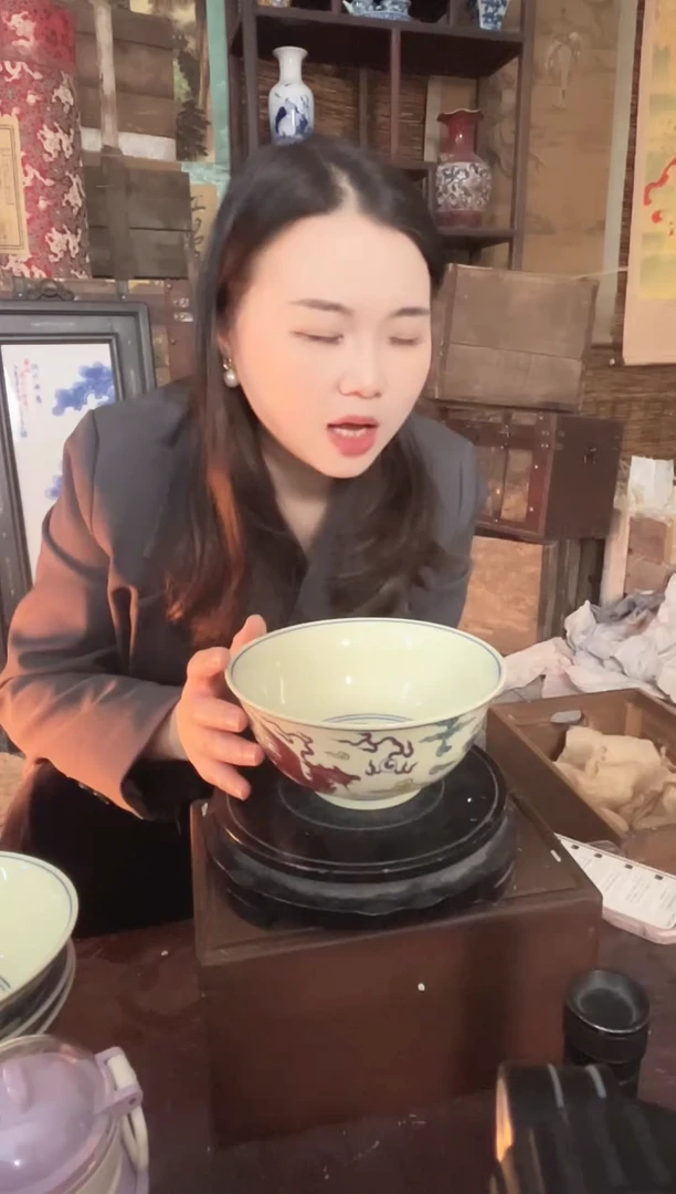 陶景德镇陶瓷摆件J978