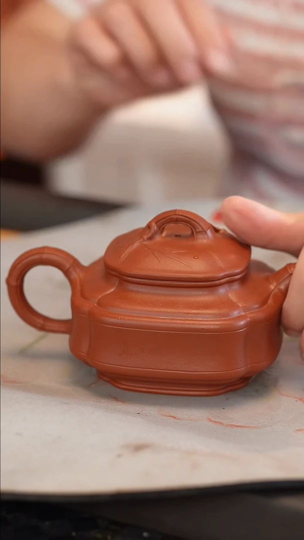茶壶紫砂原矿手工制作