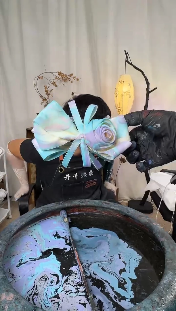 810 玫瑰夹 庄周梦蝶