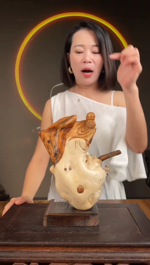 柏木（崖柏）手工摆件,先抢先得! 编号:140