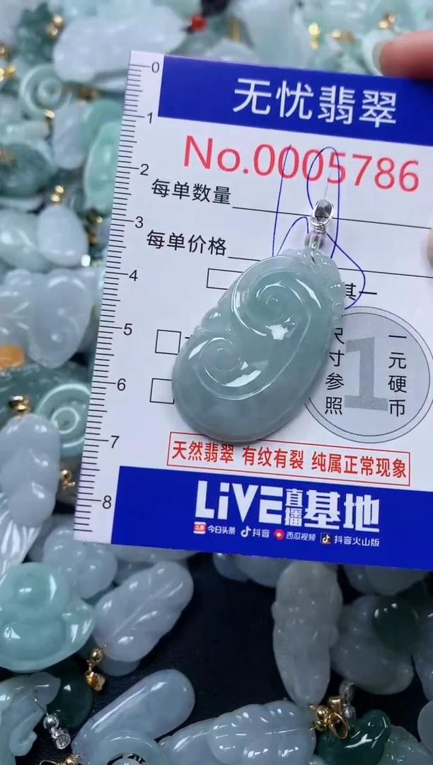 颈饰未镶嵌翡翠5786