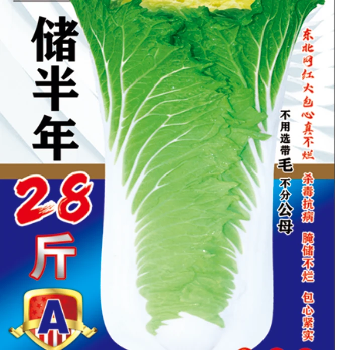 李白储半年28斤A白菜种子（成熟期80天）