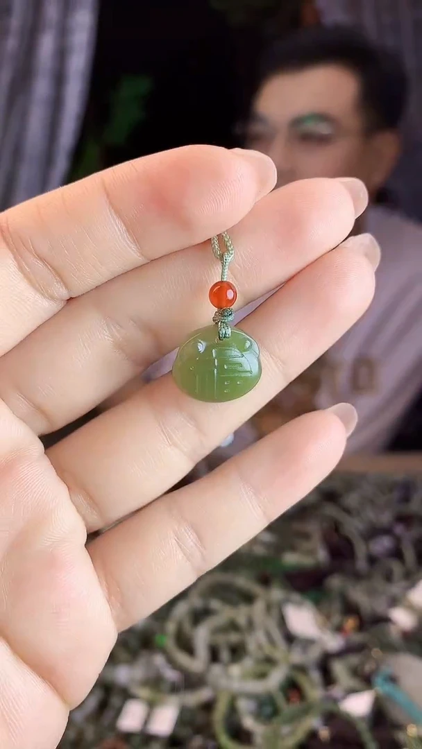 和田玉未镶嵌挂件多样性发货拍一发一