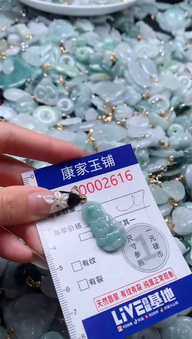 颈饰未镶嵌翡翠2616