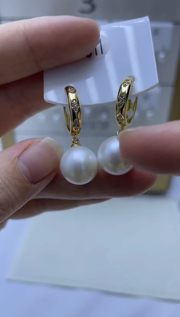 未镶嵌耳饰淡水珍珠311