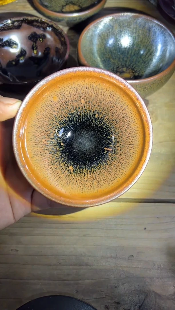 茶盏老木头精选柴烧367