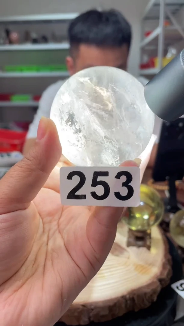 未镶嵌水晶大型摆件（非配饰）白水晶球253