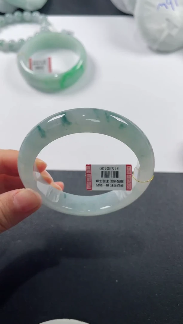 未镶嵌定制翡翠基地发货H 8489 55+
