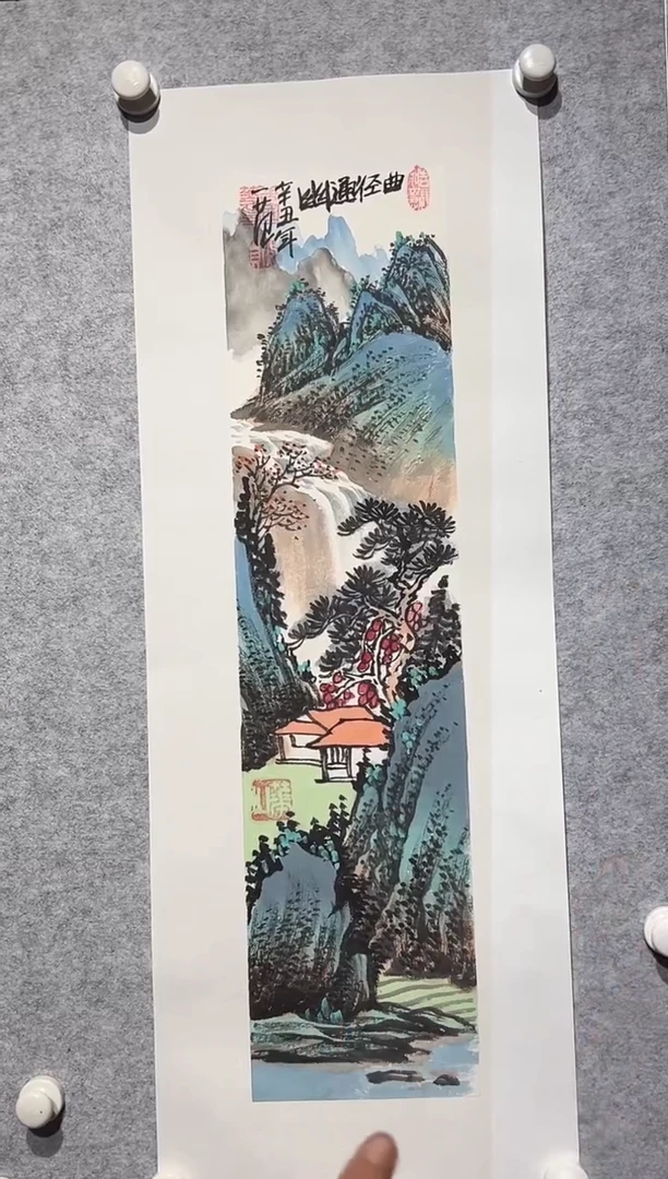【闪购商品】绘画姜国华-1平尺-国画作品