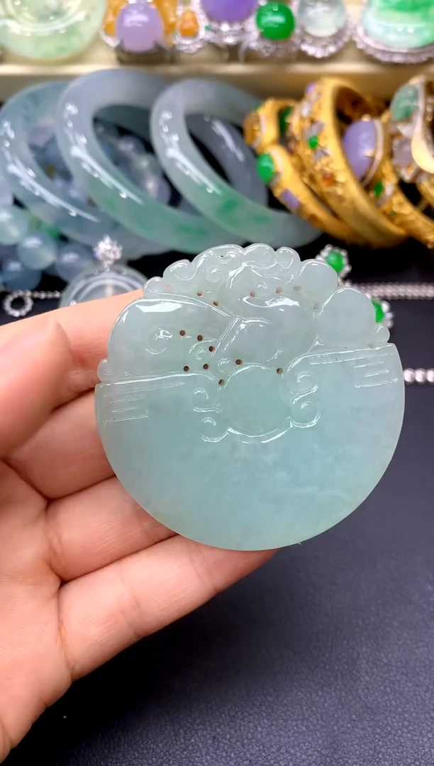 颈饰未镶嵌翡翠269-中国好珍宝