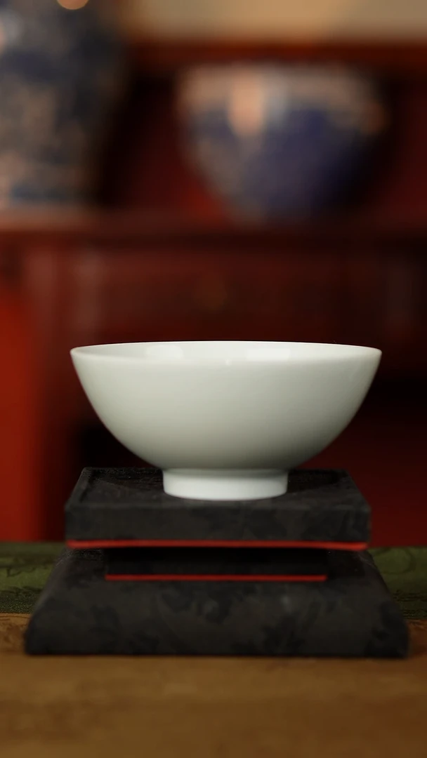 全手工 甜白主人杯