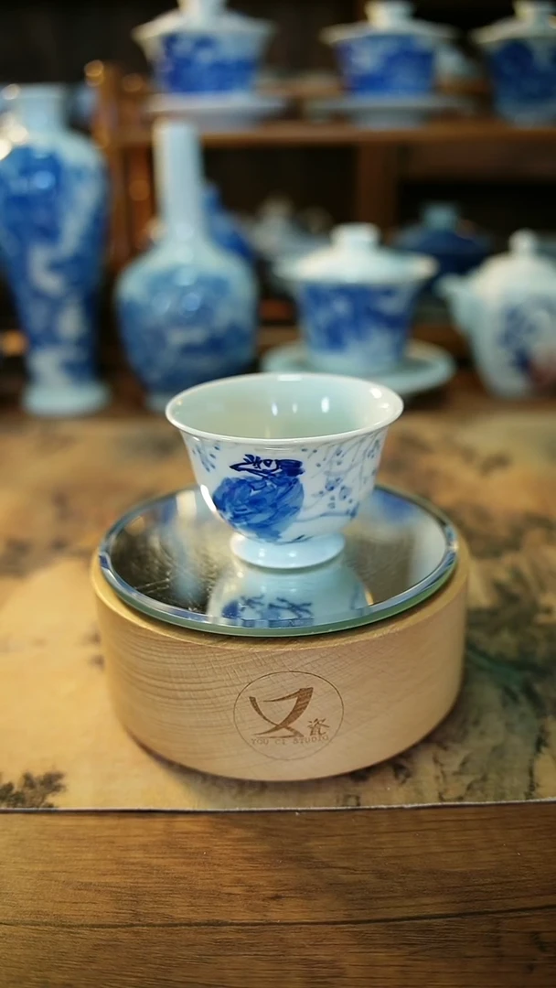 2景德镇手工手绘茶具