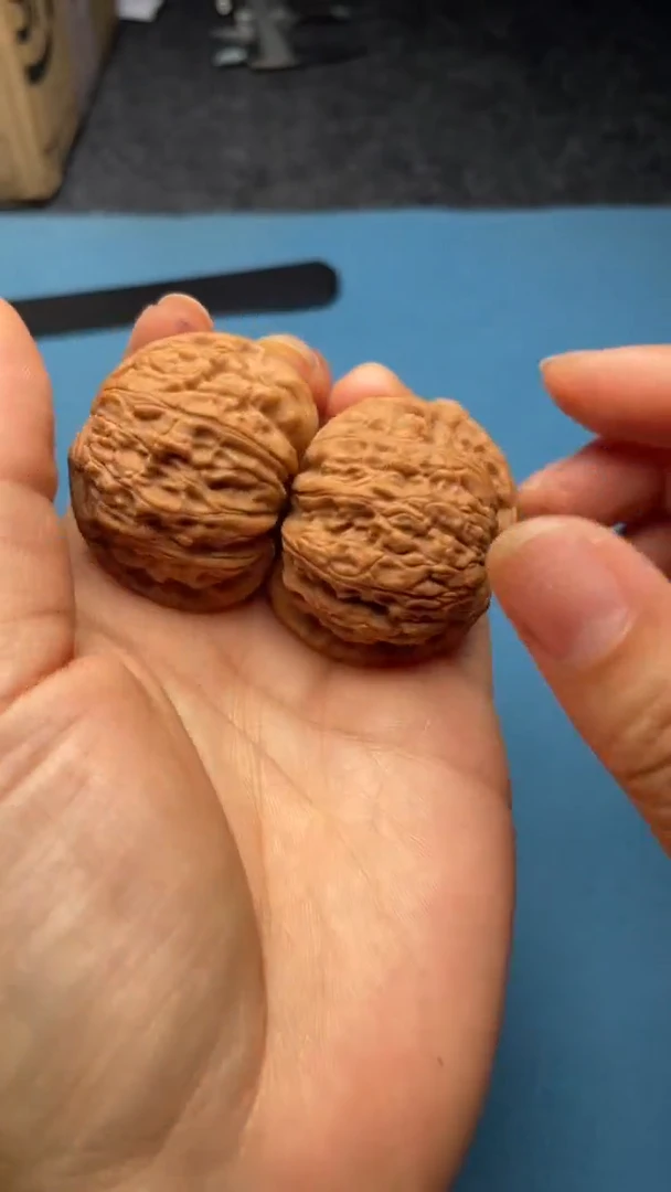 桃核把件w12  白狮子 40尺