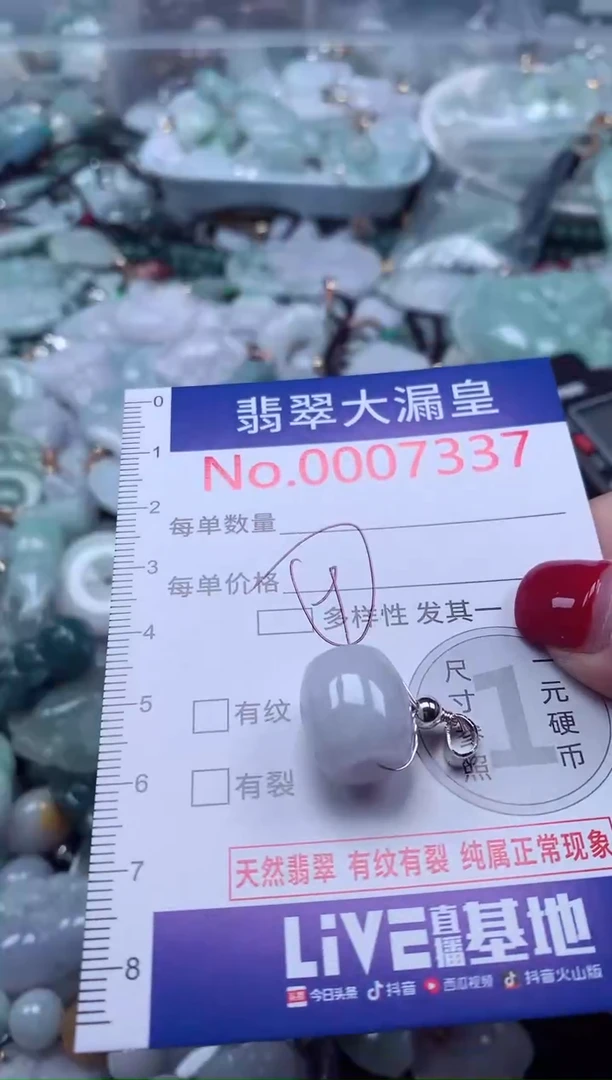 颈饰未镶嵌翡翠7337