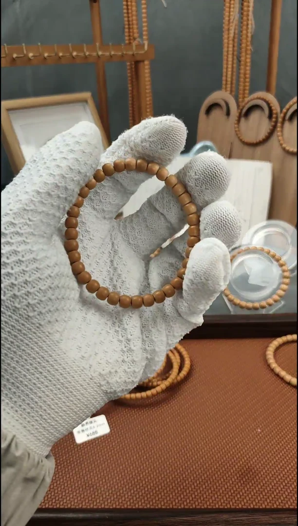 手串橄榄核老型核尖单圈6.2mm