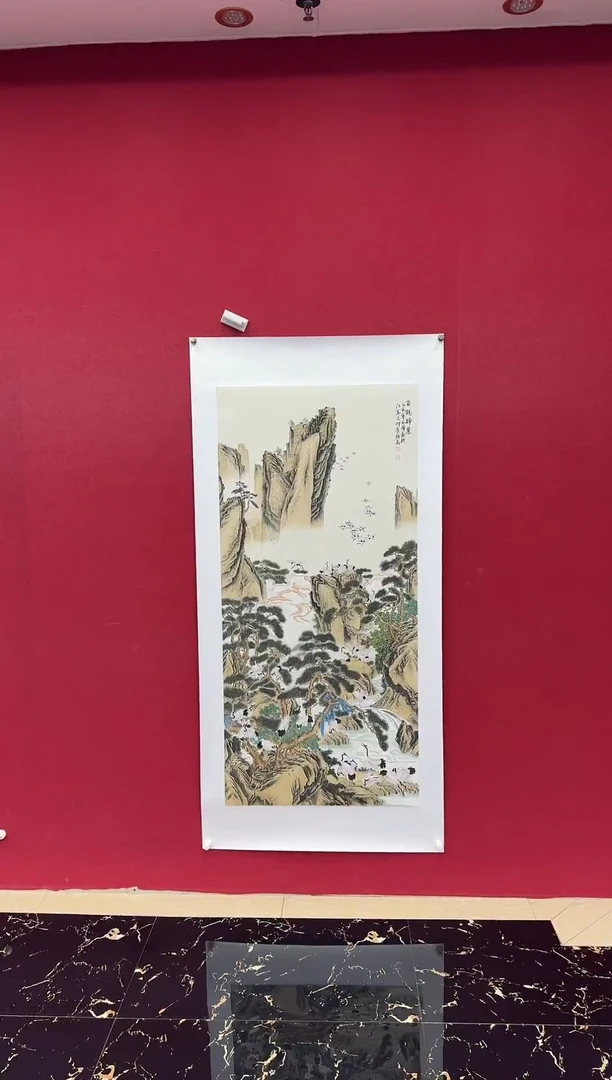 国画国画绘画山水花鸟