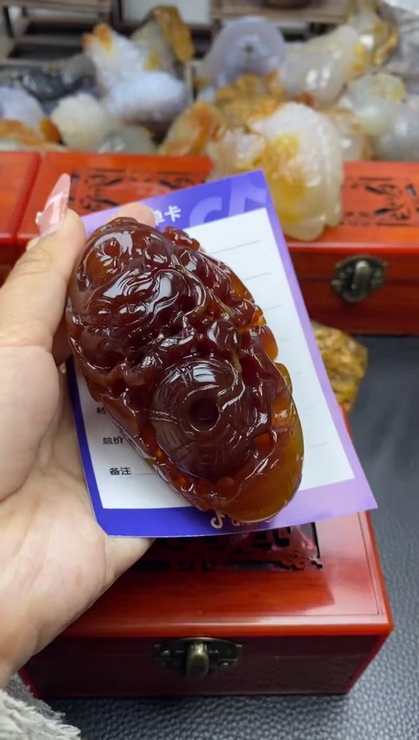 【闪购商品】玛瑙/玉髓手把未镶嵌00
