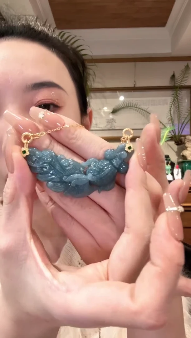 【闪购商品】翡翠颈饰未镶嵌国风