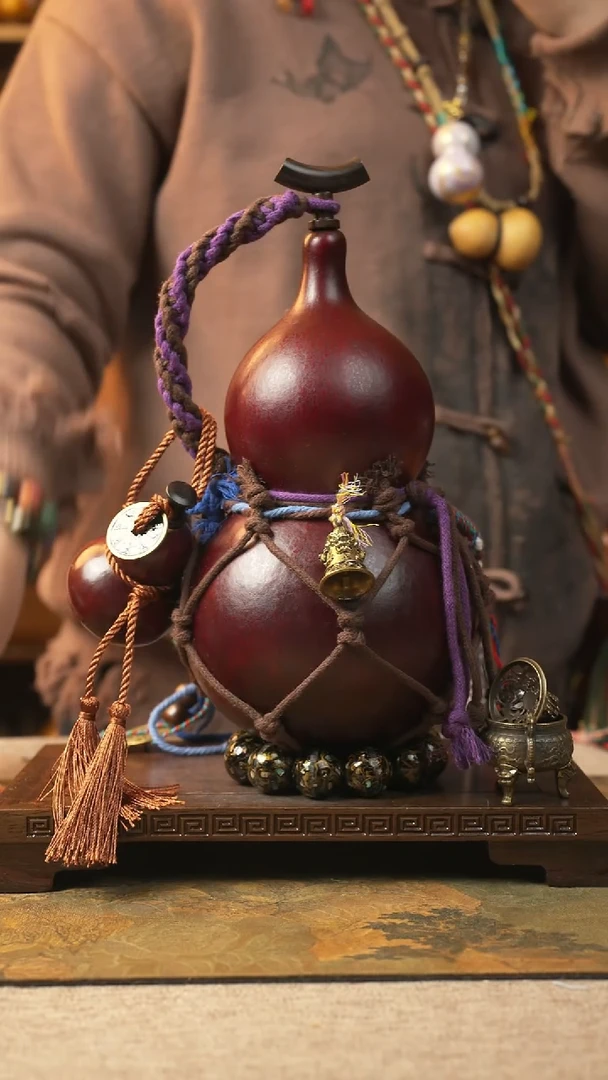 163大漆一物一拍记葫堂出品【不带手串】