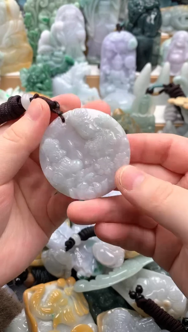 吊坠(不含链)未镶嵌翡翠1