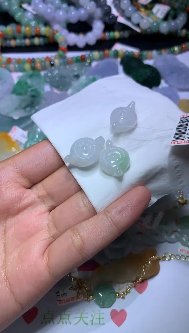 翡翠挂件未镶嵌MJX050028