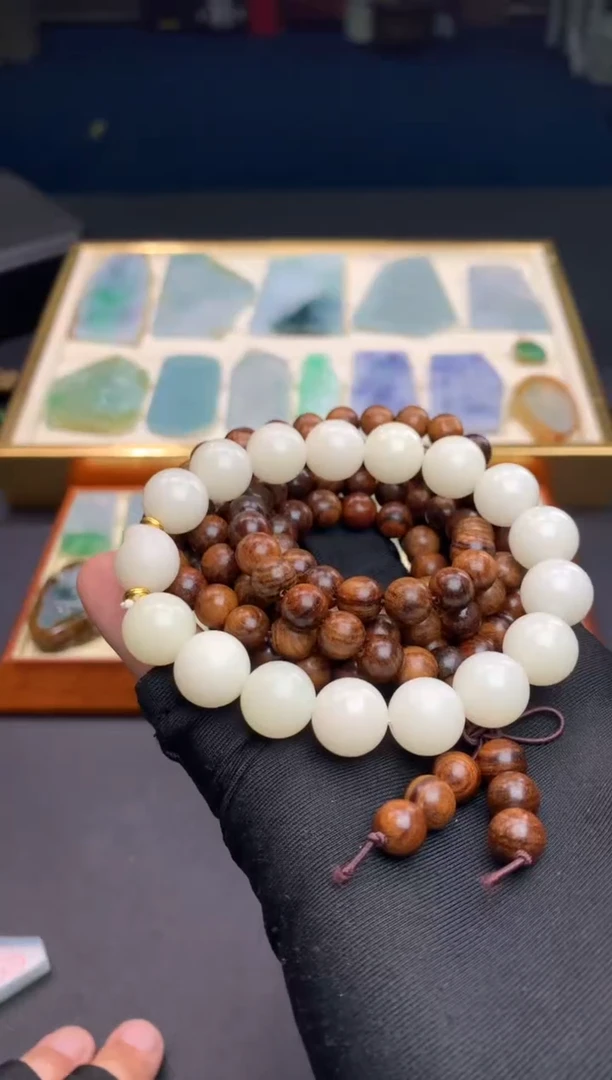 白玉菩提手串  手串 /*2