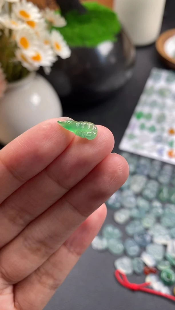 散珠翡翠冰绿裸石