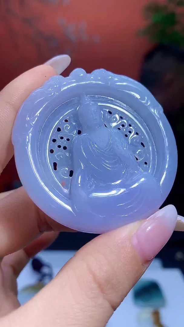未镶嵌定制翡翠4831ty-毛货挂件27