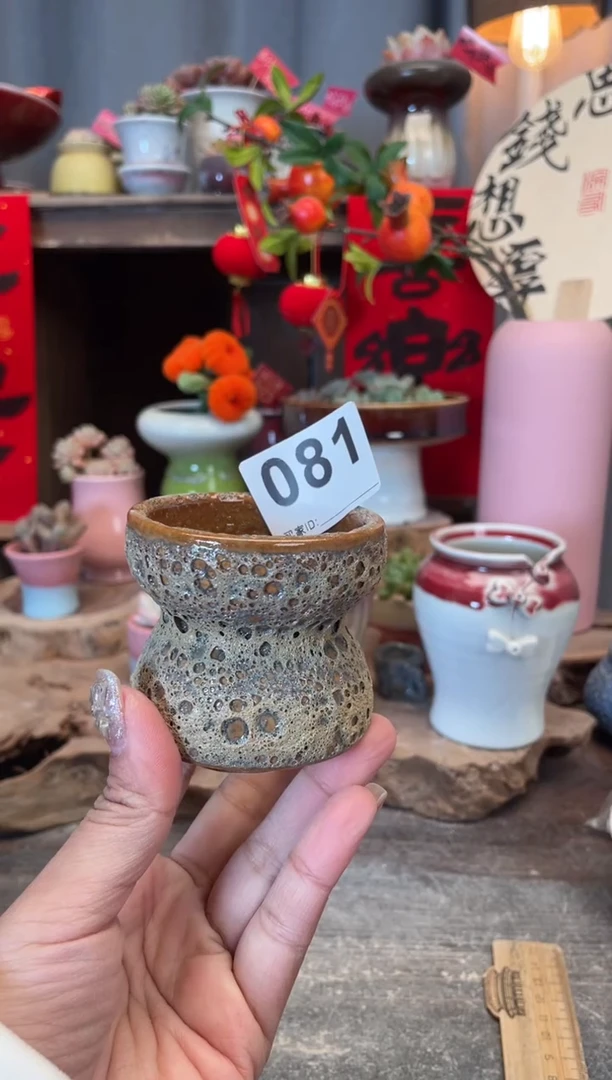 【闪购商品】摆件081知木小芳花盆