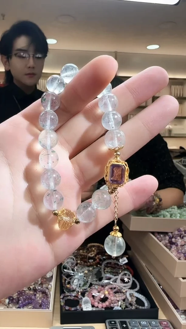 【闪购商品】水晶手串库存有限售完即止银S925镶嵌