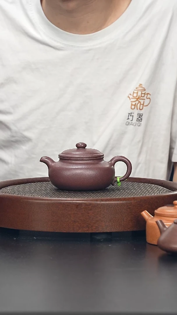 茶壶紫砂仿古-紫泥-全手工无添加（完美品）