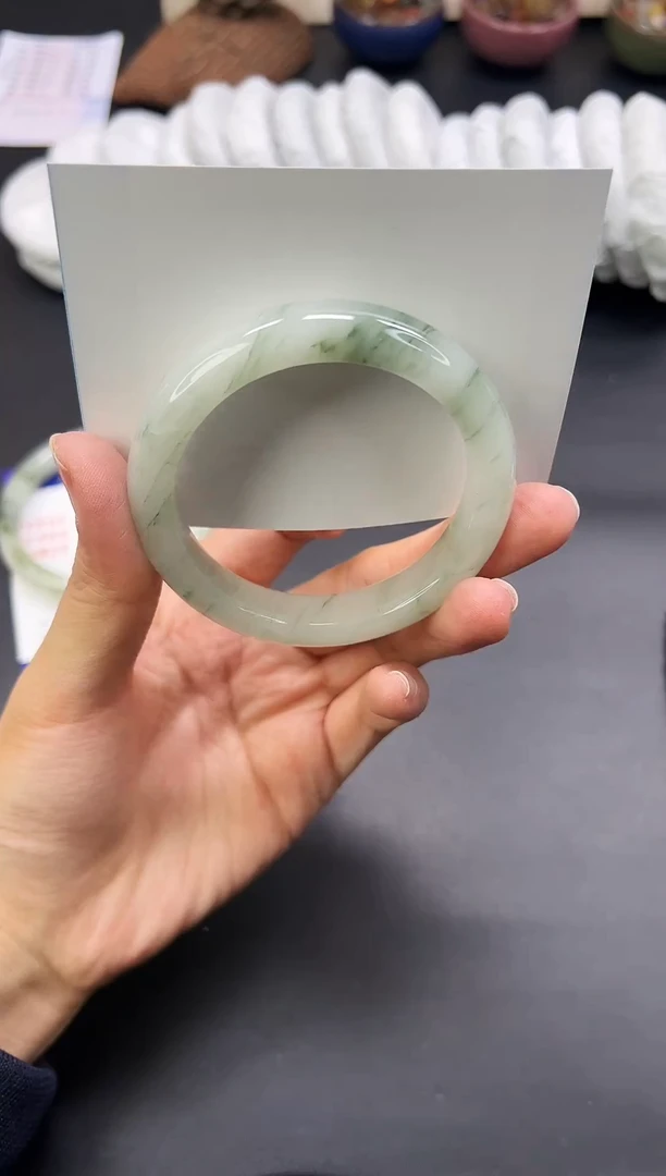 未镶嵌手镯石英质玉A15-55`56