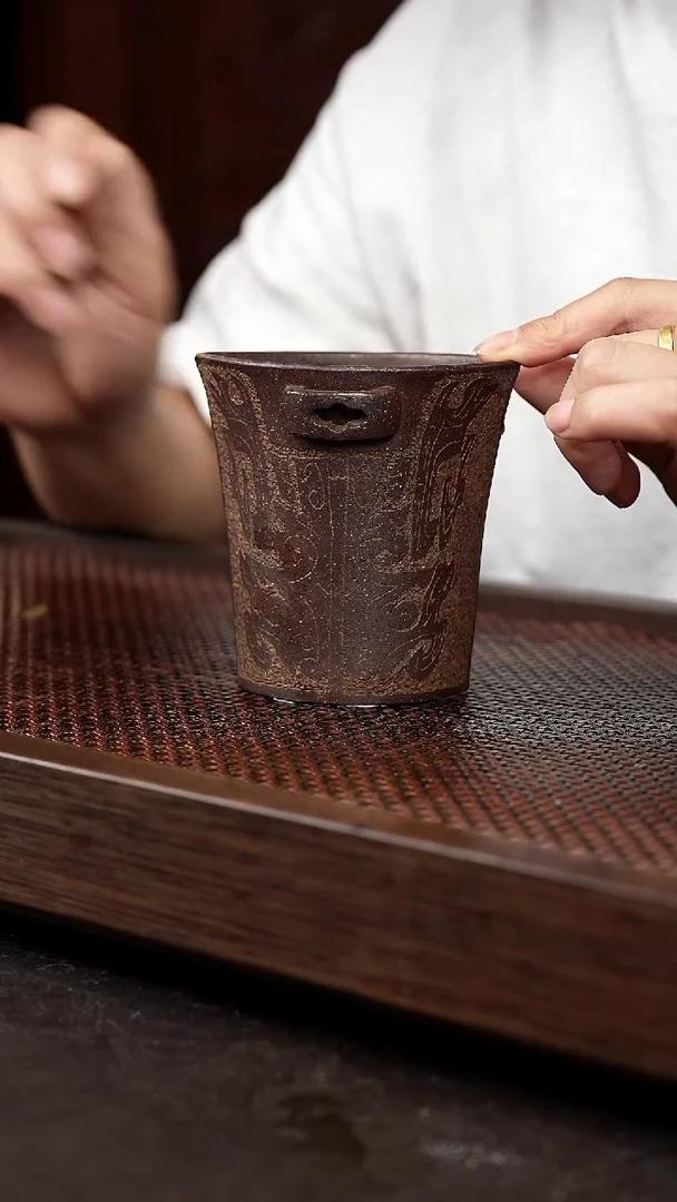 茶壶紫砂岩中泥扁钟公道