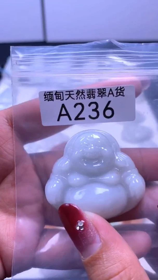 颈饰未镶嵌翡翠A236