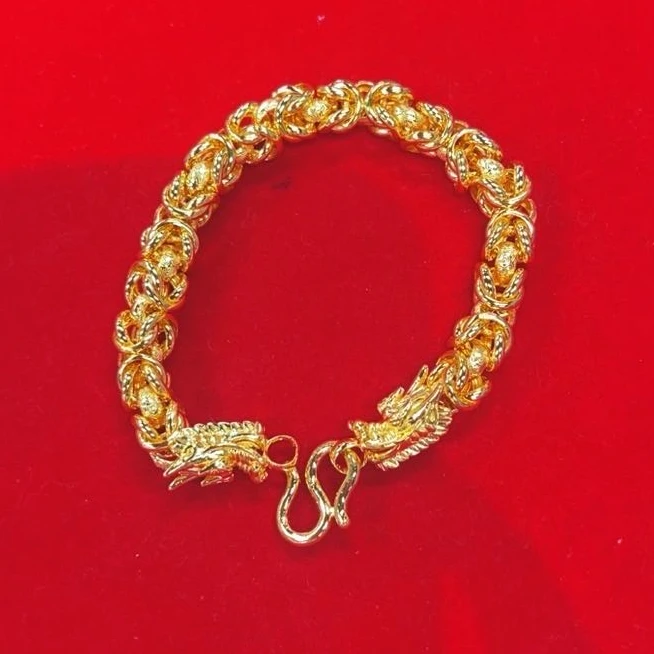 足银手链 足银手链 最新款手链 نازۇك قاپلىما ئالتۇنلىرى027