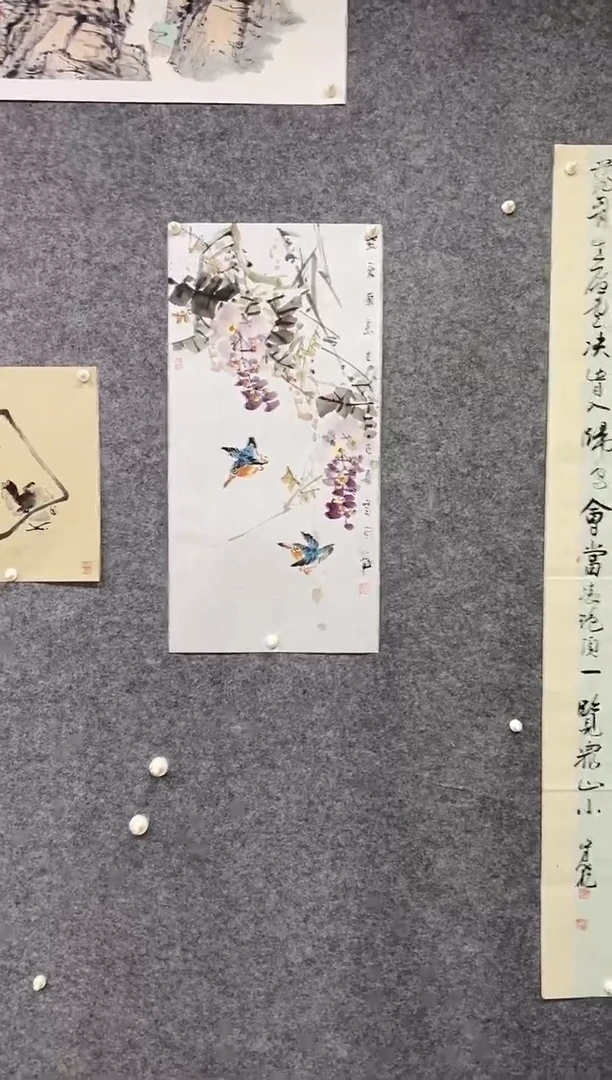 国画尚定固国画作品