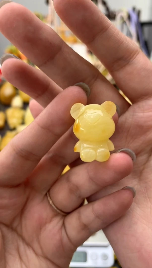 未镶嵌琥珀珠宝奇石108琥珀蜜蜡