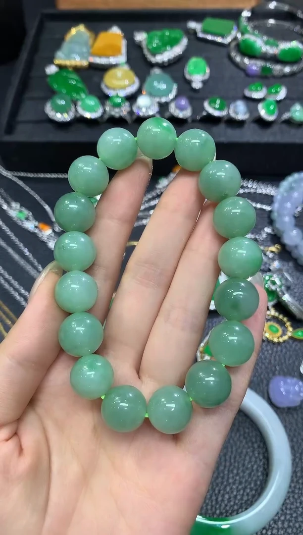 未镶嵌手链翡翠13团购