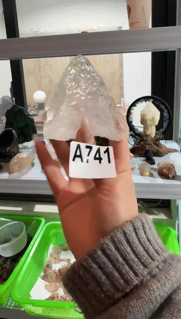 【闪购商品】水晶摆件未镶嵌白阿赛