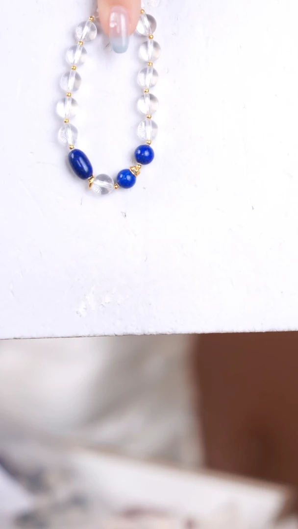 水晶手链银S925镶嵌@@@@@@@@@@@