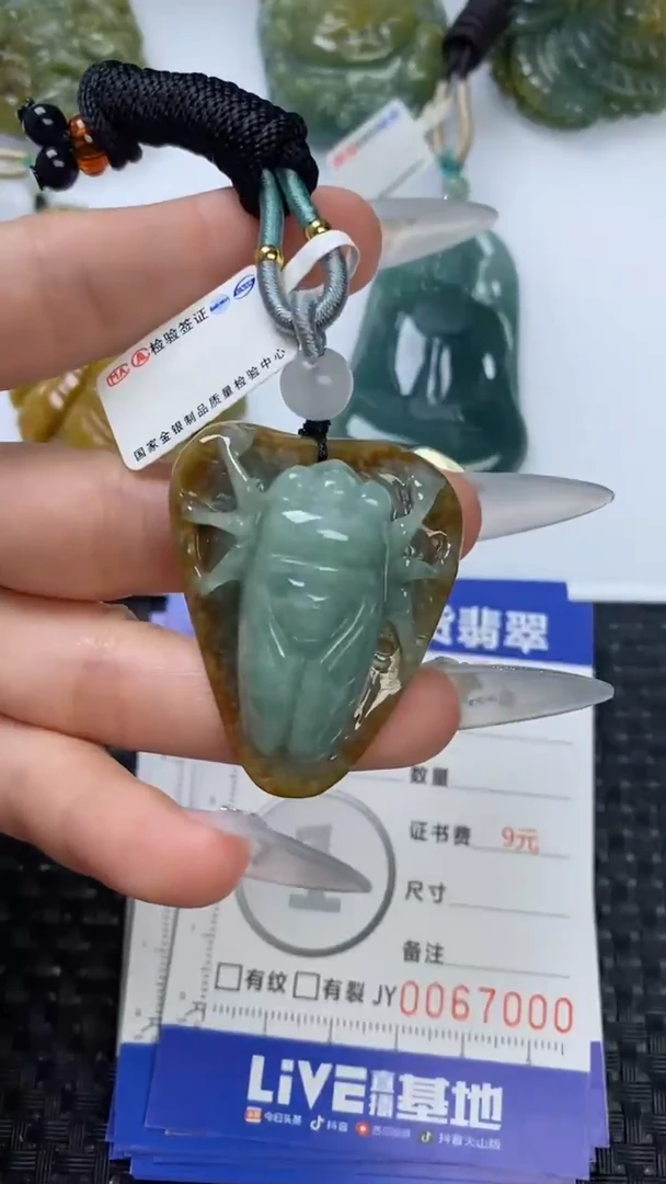 【闪购商品】翡翠颈饰未镶嵌1111111111111111