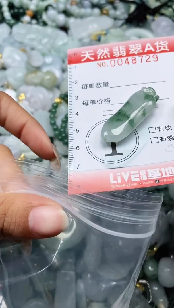 翡翠未镶嵌颈饰闪购0048729