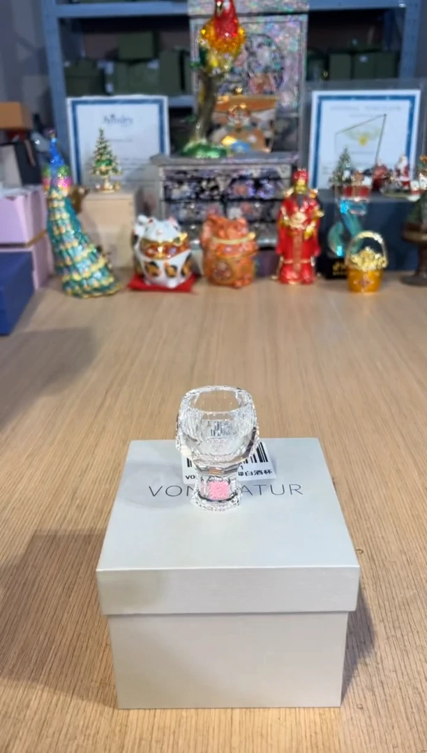 【闪购商品】杯186VON粉钻高脚白酒杯