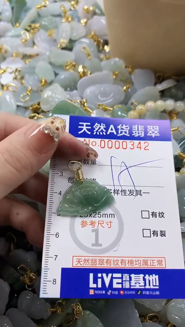 颈饰未镶嵌翡翠天然A货翡翠