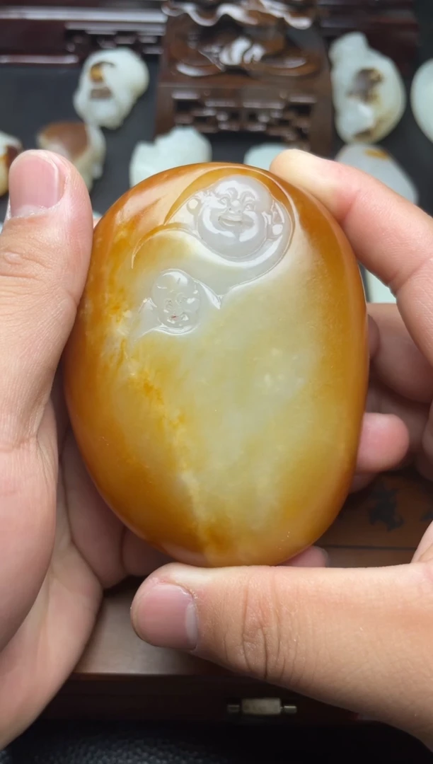 未镶嵌和田玉挂件滨**园1