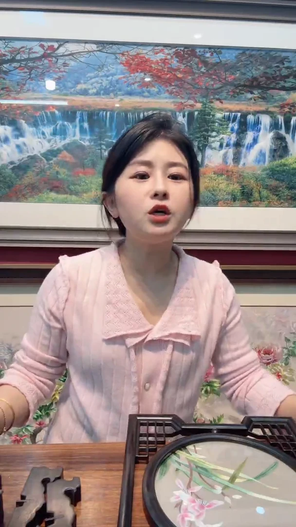 横款优****子非遗苏绣手工刺绣台灯