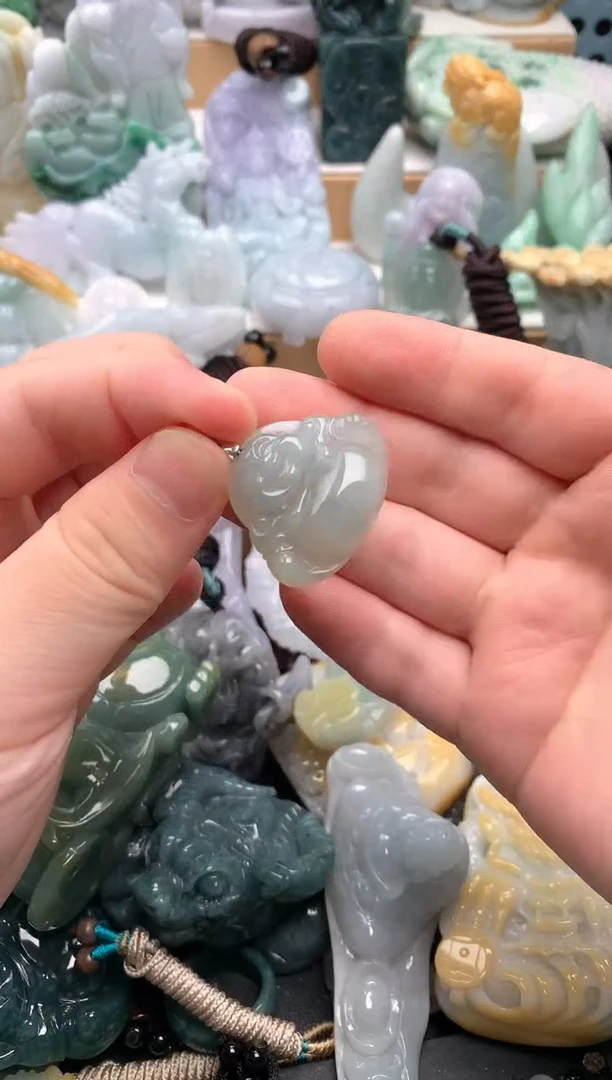 吊坠(不含链)未镶嵌翡翠1