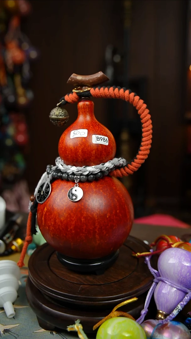 986号800ml左右非遗大漆酒葫芦