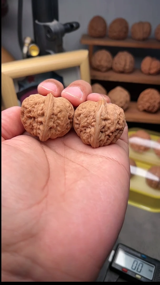 吊坠文玩核桃平谷元宝38