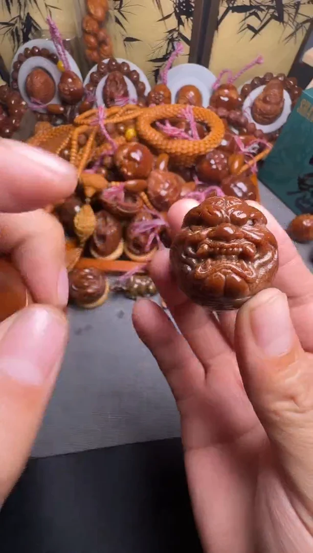 手串橄榄核恶僧一对